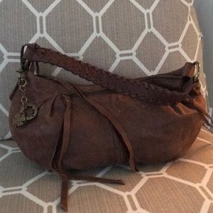 Lucky Brand 🍀 Brown Leather Shoulder Bag